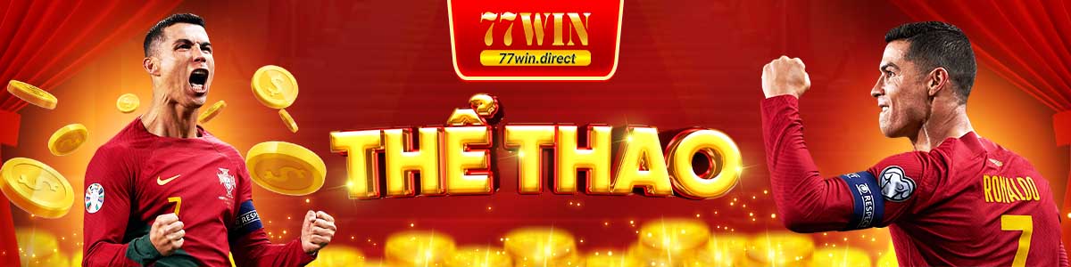 Sự kiện thể thao 77win danh mục banner