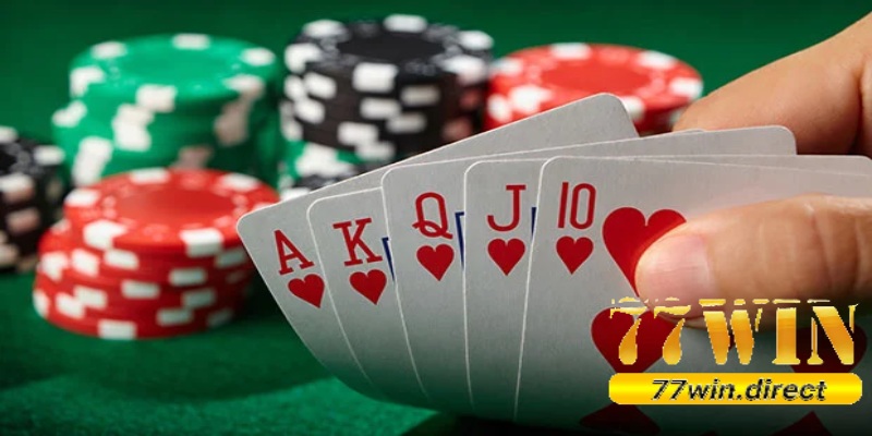 Game bài poker 77win hấp dẫn hơn các địa chỉ khác